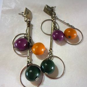 Find vintage 90s dangle earrings